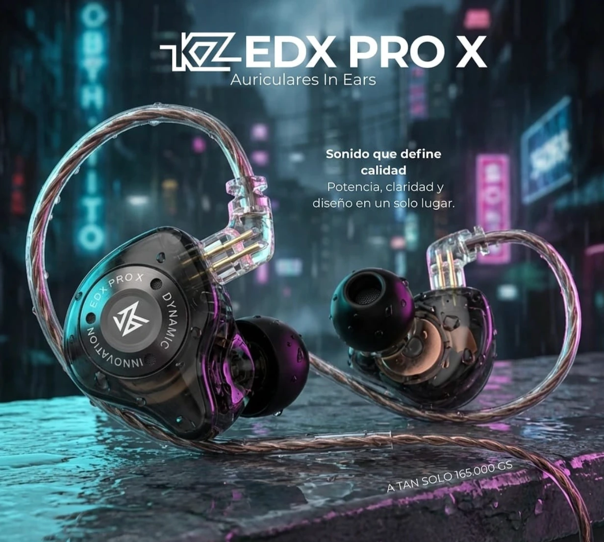 Auriculares KZ EDX Pro X